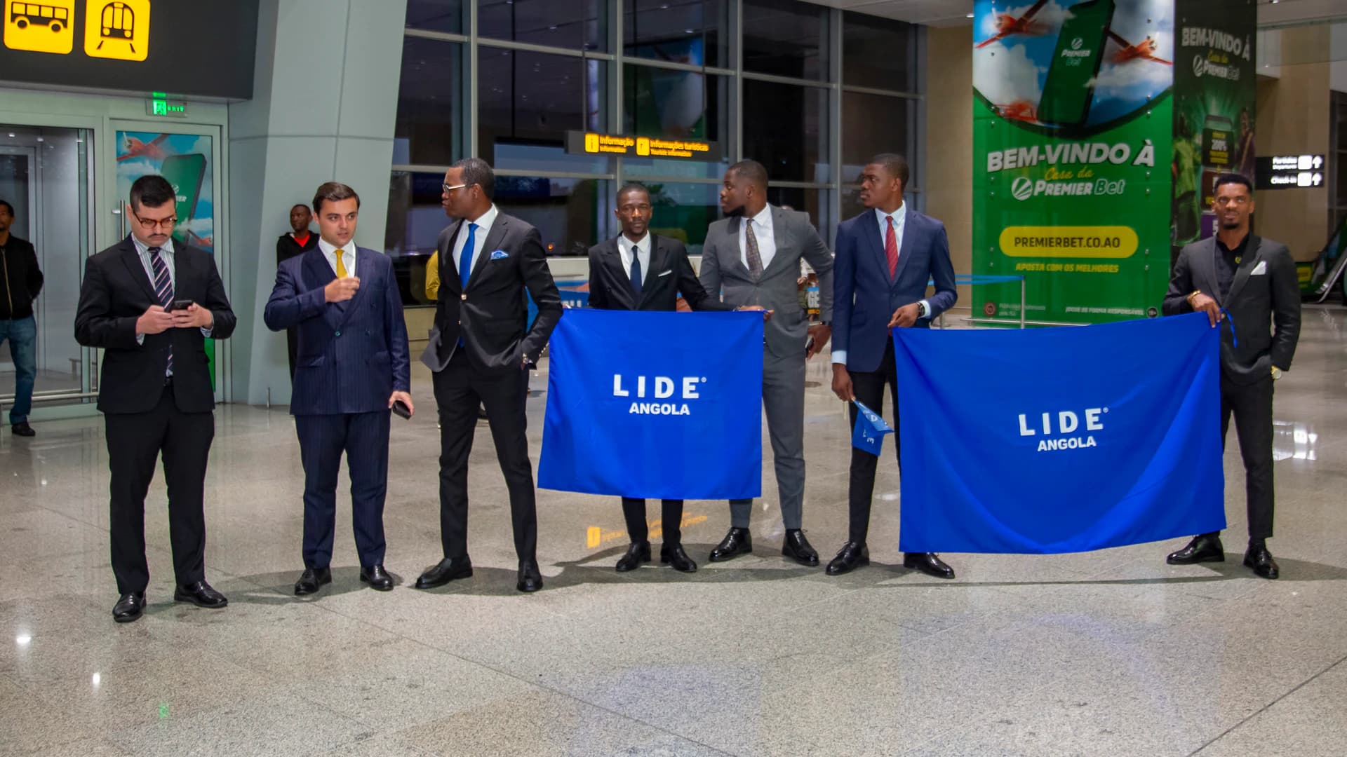 Comitiva empresarial do LIDE Angola e Brasil recebida em Luanda